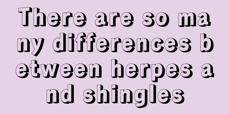 There are so many differences between herpes and shingles