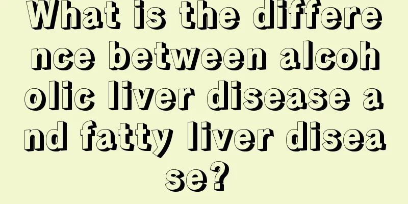 What is the difference between alcoholic liver disease and fatty liver disease? 