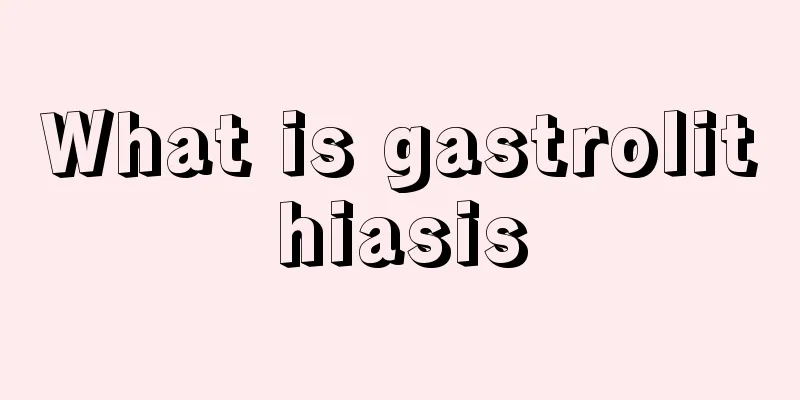 What is gastrolithiasis