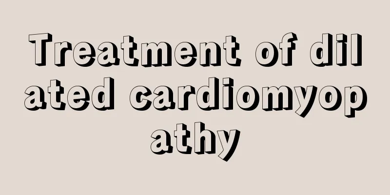 Treatment of dilated cardiomyopathy