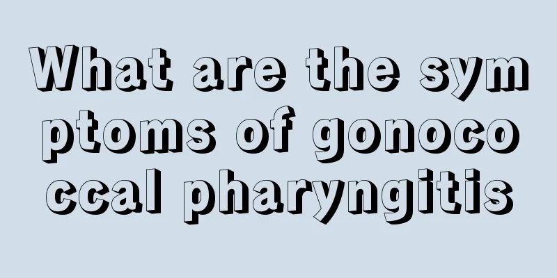 What are the symptoms of gonococcal pharyngitis