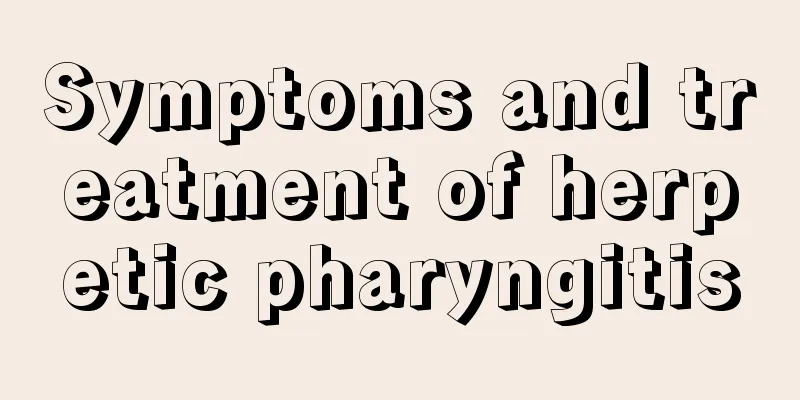 Symptoms and treatment of herpetic pharyngitis