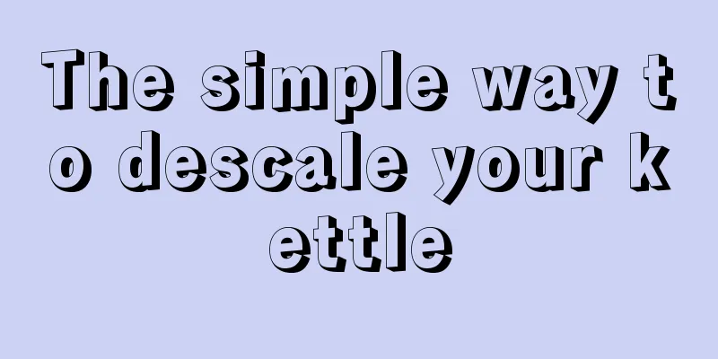 The simple way to descale your kettle