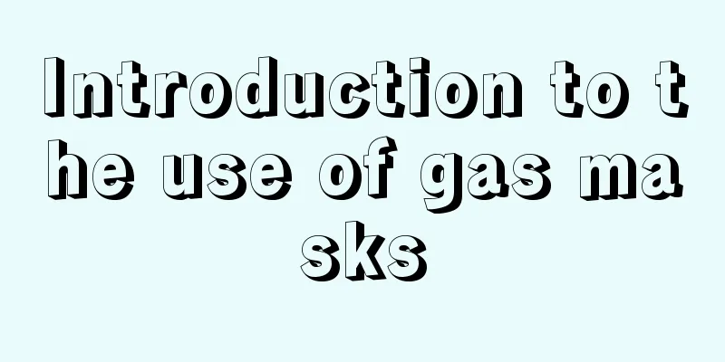 Introduction to the use of gas masks