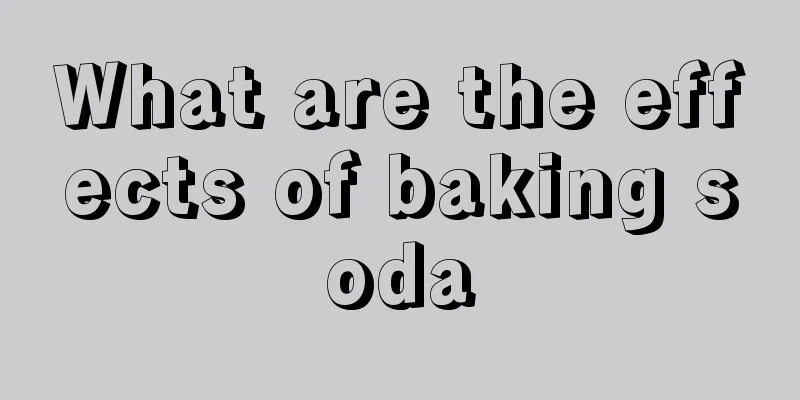 What are the effects of baking soda