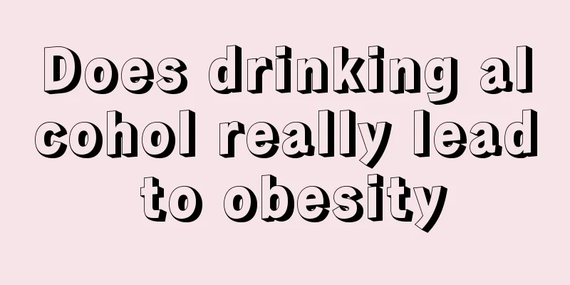 Does drinking alcohol really lead to obesity