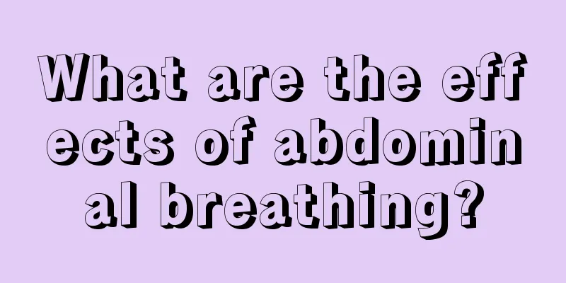 What are the effects of abdominal breathing?