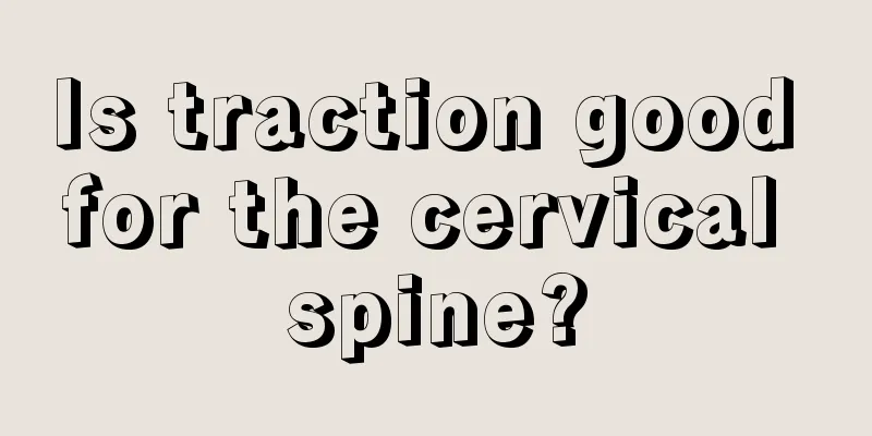 Is traction good for the cervical spine?