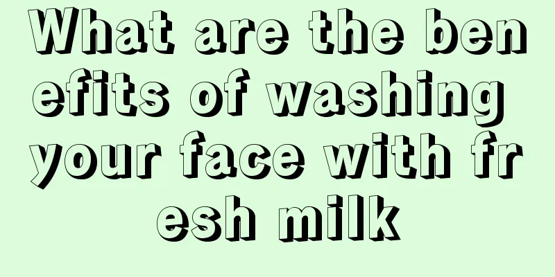 What are the benefits of washing your face with fresh milk