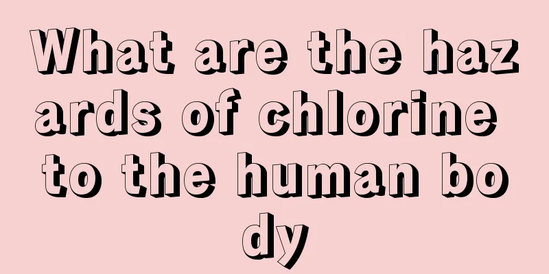 What are the hazards of chlorine to the human body
