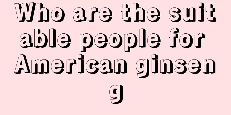 Who are the suitable people for American ginseng