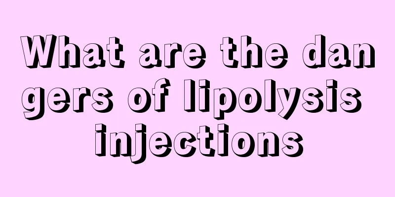 What are the dangers of lipolysis injections