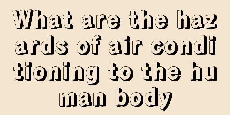 What are the hazards of air conditioning to the human body