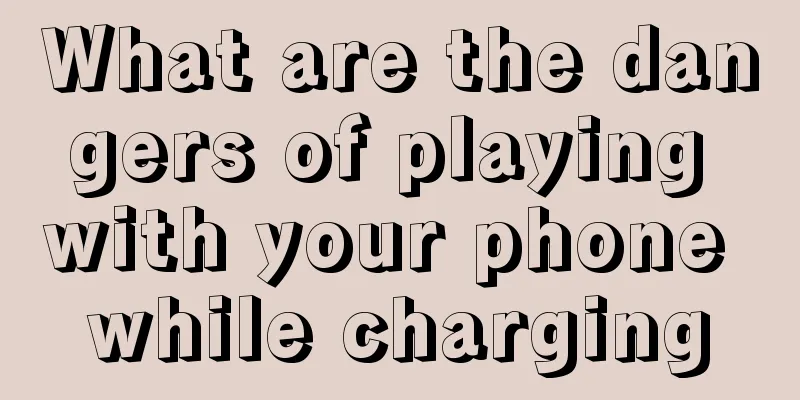 What are the dangers of playing with your phone while charging
