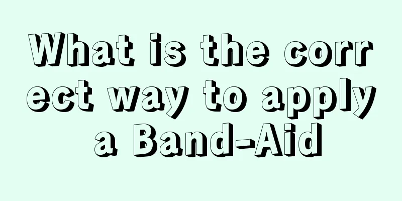 What is the correct way to apply a Band-Aid