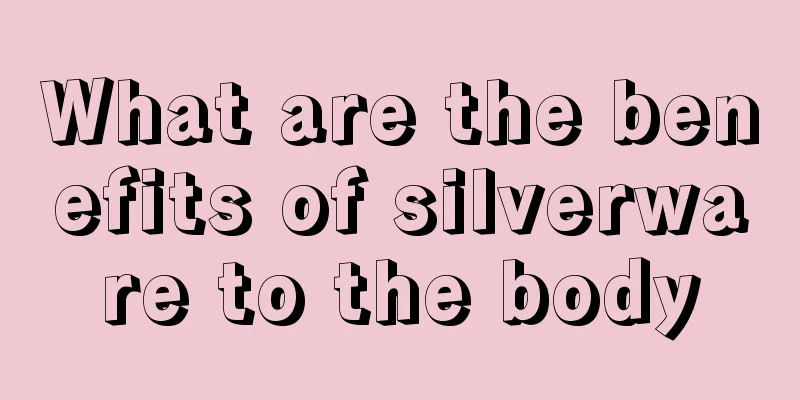 What are the benefits of silverware to the body