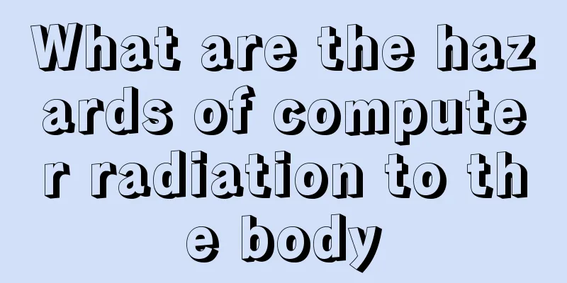 What are the hazards of computer radiation to the body