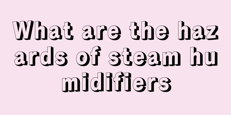 What are the hazards of steam humidifiers