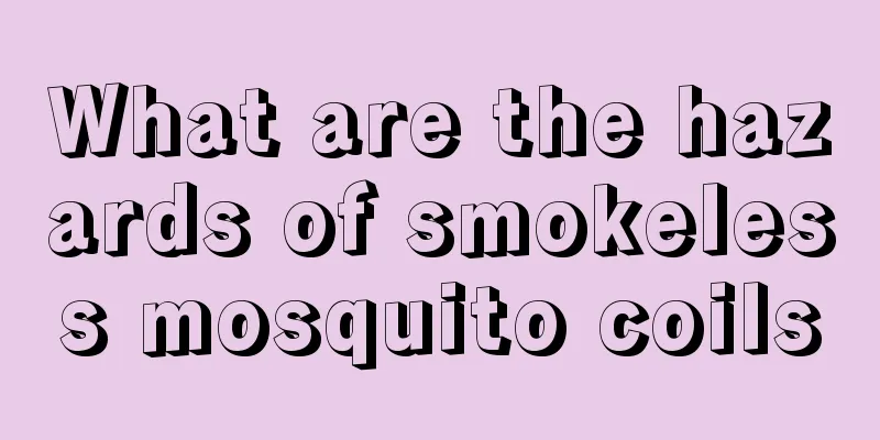 What are the hazards of smokeless mosquito coils