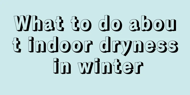 What to do about indoor dryness in winter