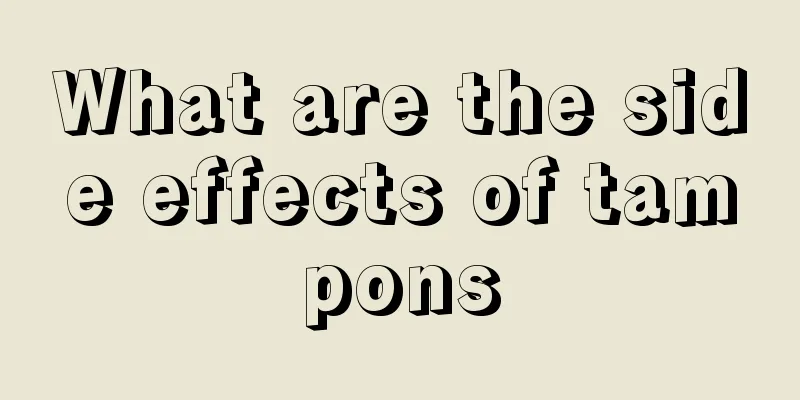 What are the side effects of tampons