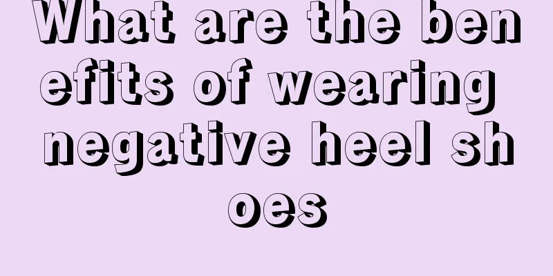 What are the benefits of wearing negative heel shoes