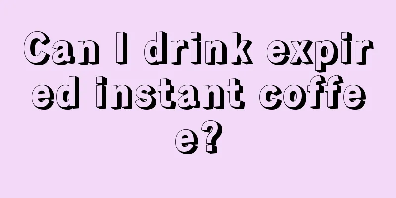 Can I drink expired instant coffee?