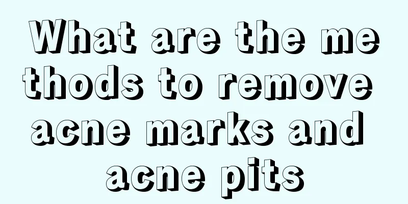 What are the methods to remove acne marks and acne pits