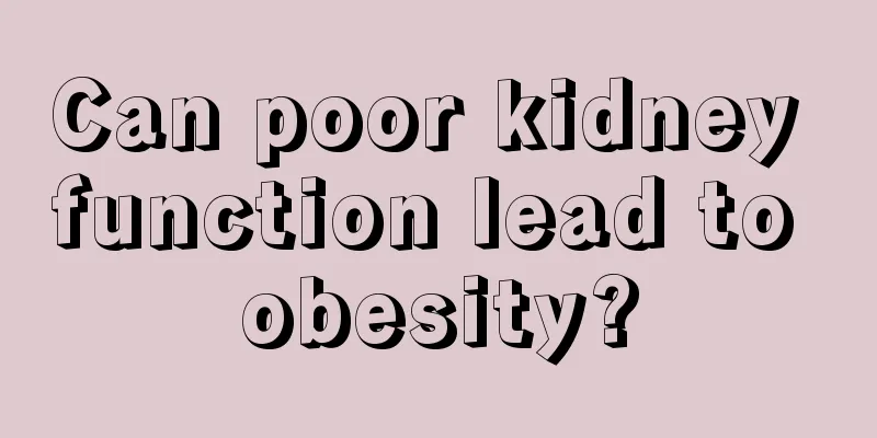 Can poor kidney function lead to obesity?