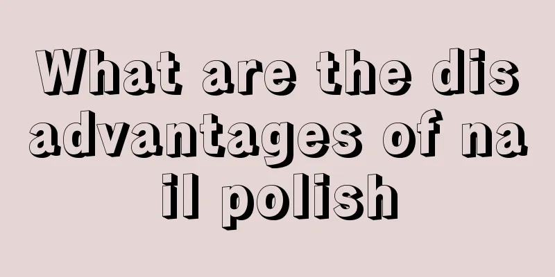 What are the disadvantages of nail polish
