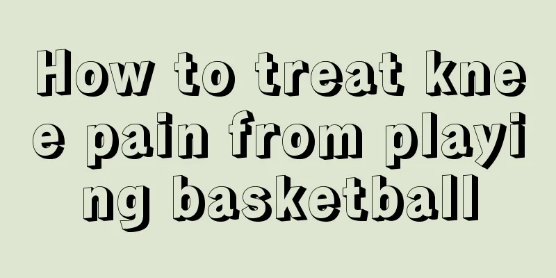 How to treat knee pain from playing basketball