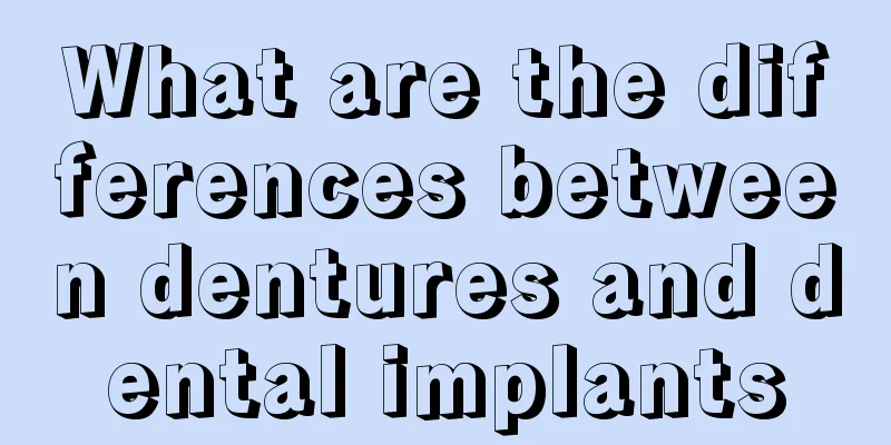 What are the differences between dentures and dental implants