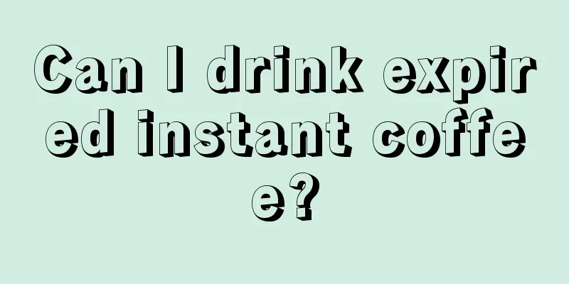 Can I drink expired instant coffee?
