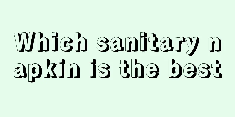 Which sanitary napkin is the best