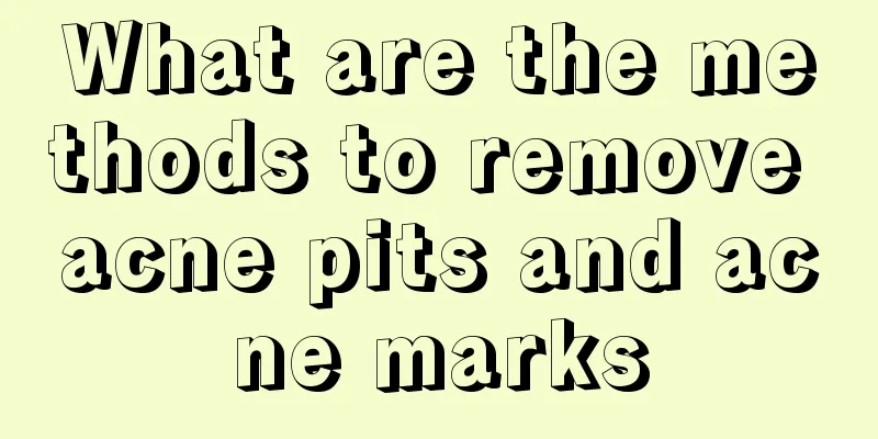 What are the methods to remove acne pits and acne marks