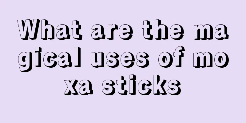 What are the magical uses of moxa sticks