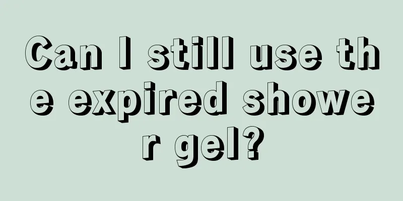 Can I still use the expired shower gel?