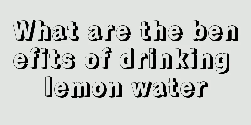 What are the benefits of drinking lemon water