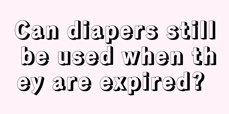 Can diapers still be used when they are expired? 