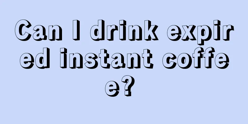 Can I drink expired instant coffee? 