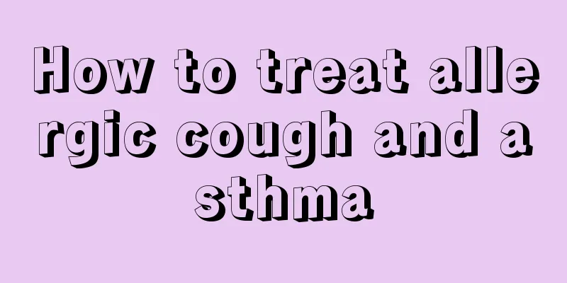 How to treat allergic cough and asthma