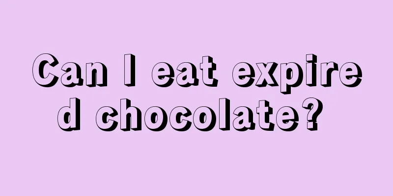 Can I eat expired chocolate? 