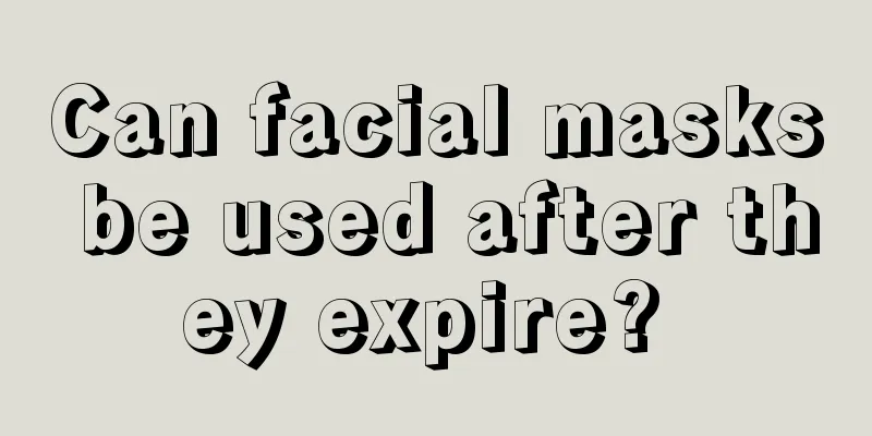Can facial masks be used after they expire? 