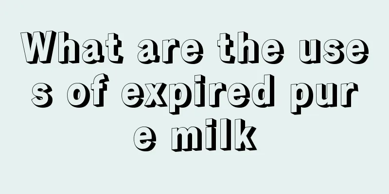 What are the uses of expired pure milk