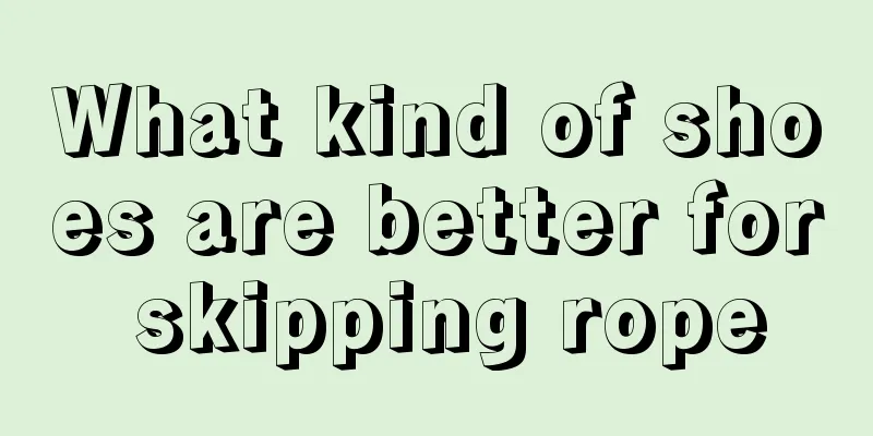What kind of shoes are better for skipping rope