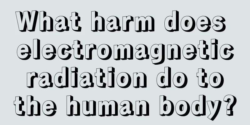 What harm does electromagnetic radiation do to the human body?