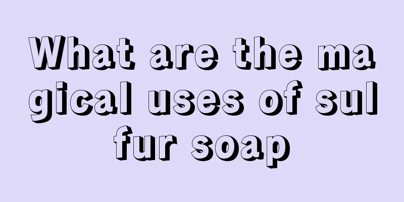 What are the magical uses of sulfur soap