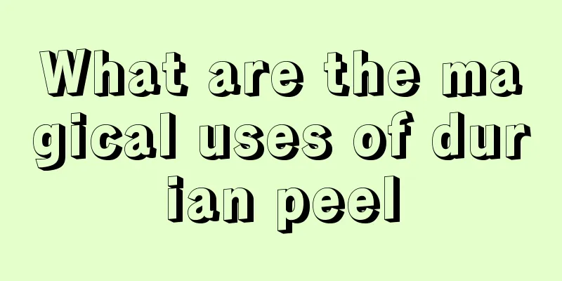What are the magical uses of durian peel