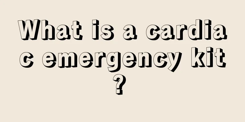 What is a cardiac emergency kit? 