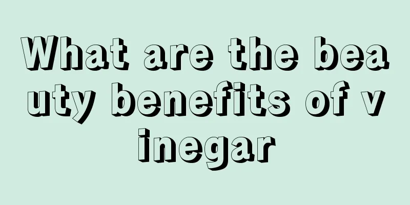 What are the beauty benefits of vinegar